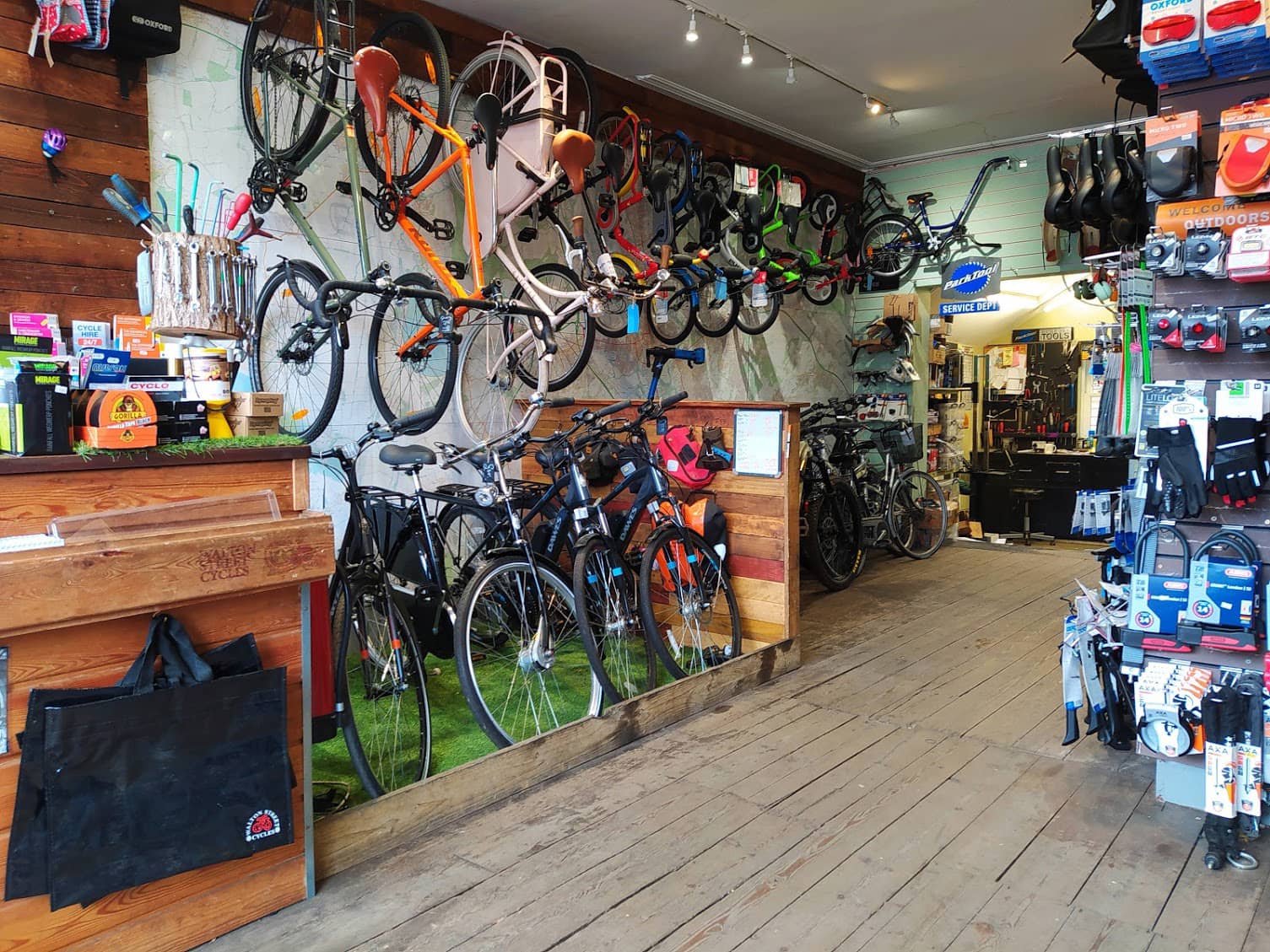 Small store bike shop