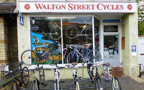 Walton Street Cycles Shopfront 2014